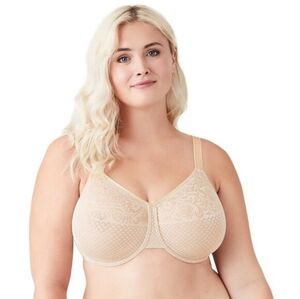 NWT Wacoal Minimizer Nude Bra 857210 44G